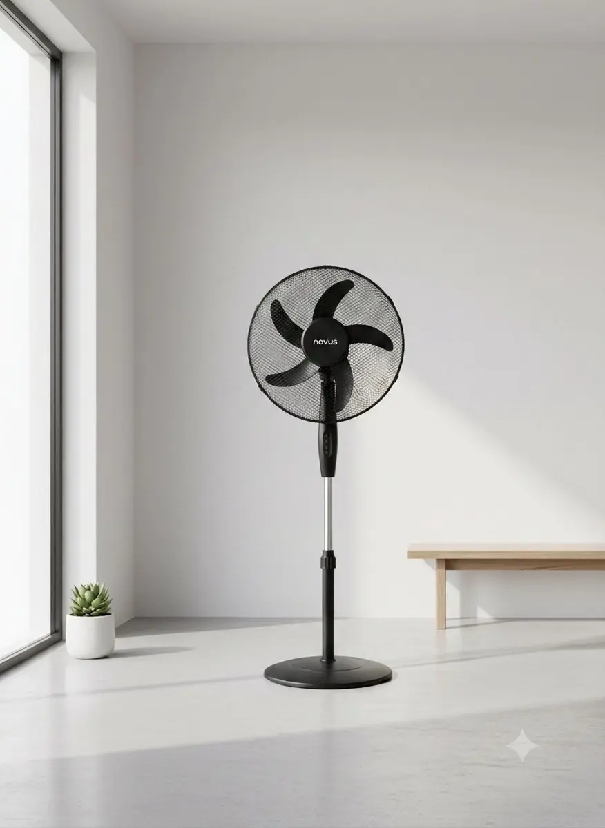 Novus Statiefventilator 18254 - 50W - 3 Snelheden - 120cm