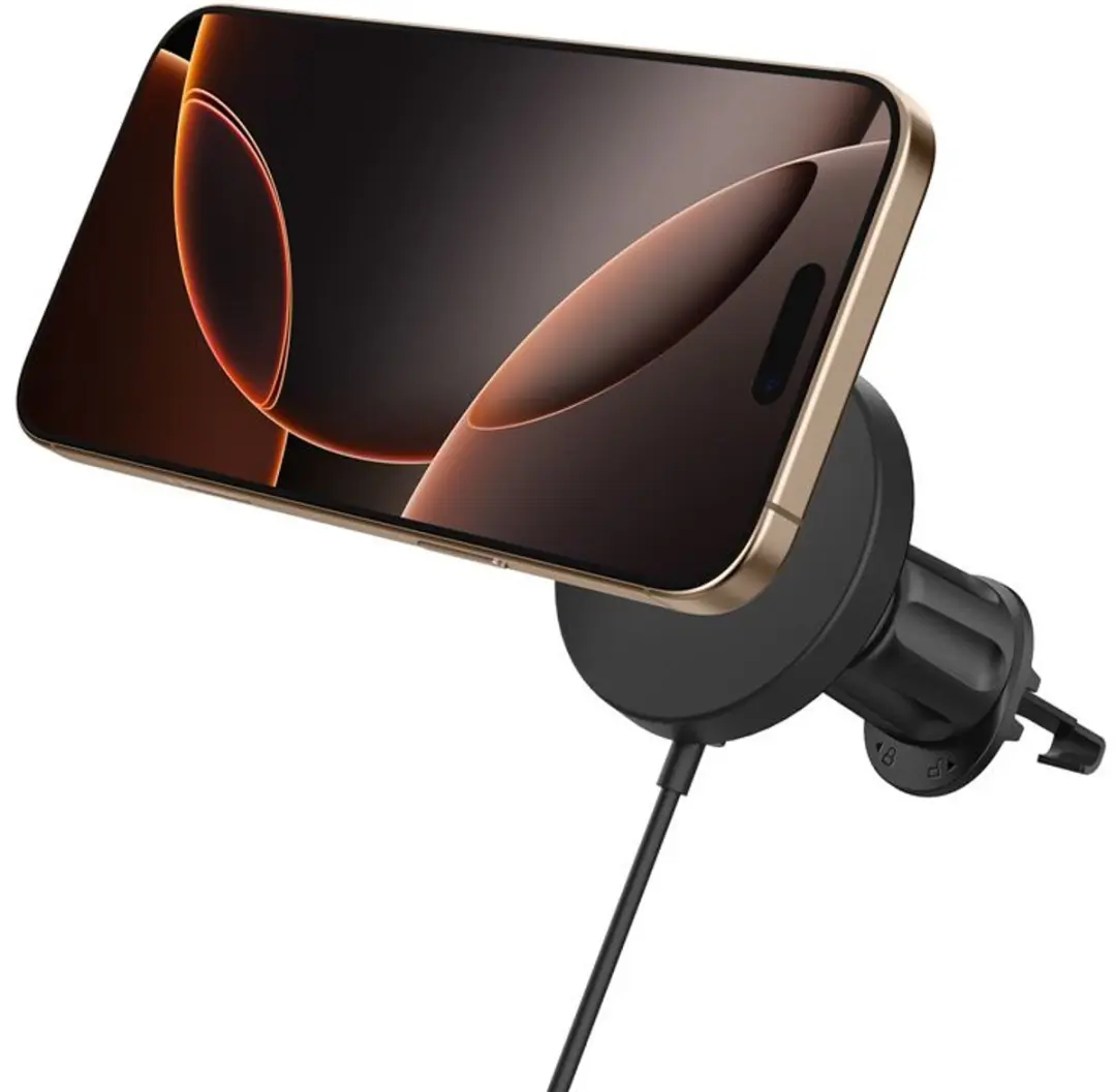 Spigen OneTap Pro 4 MagSafe Autohouder/Oplader - Zwart - afbeelding 6 van 6