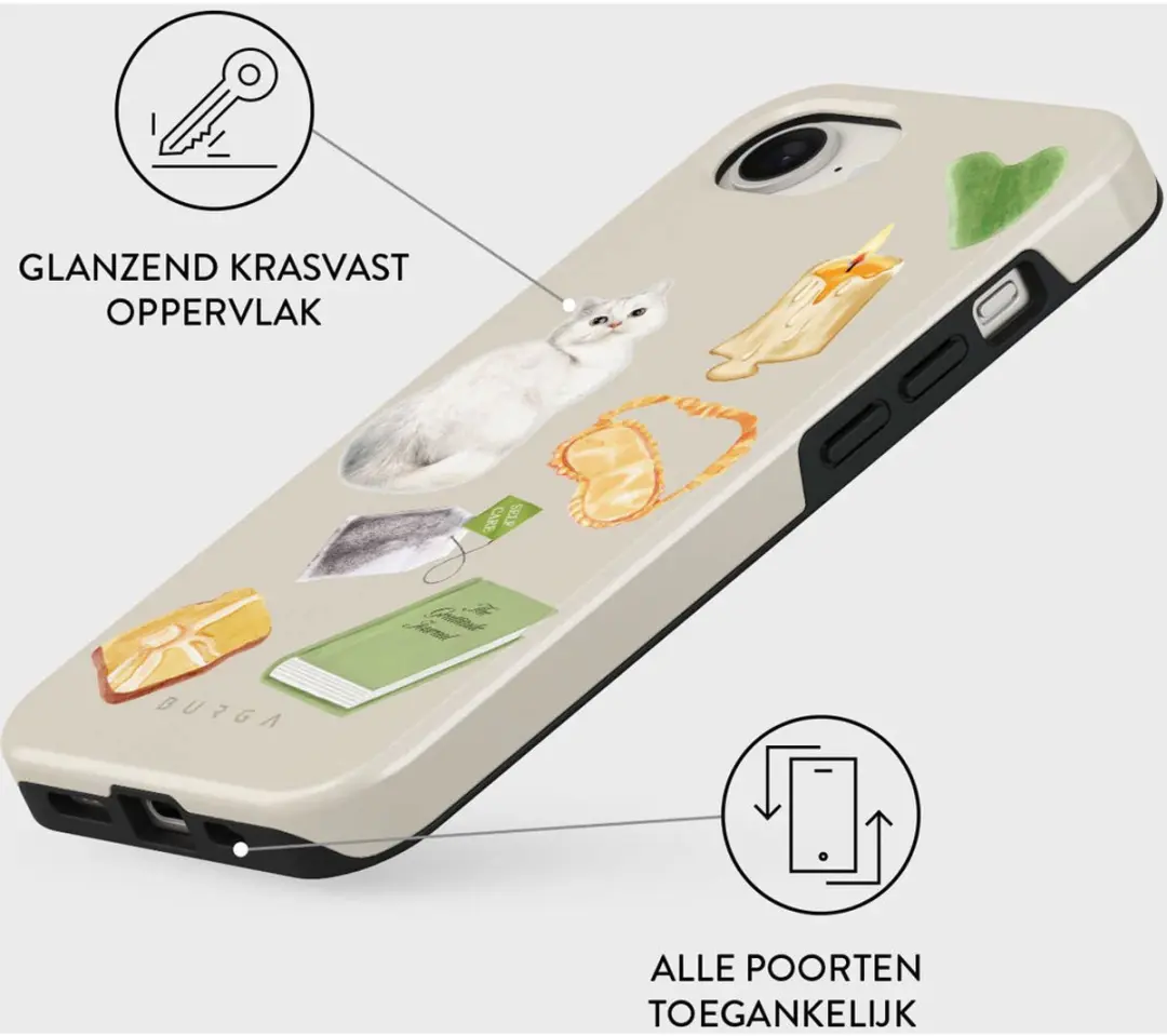 Burga Tough Case iPhone 16e/17e - Soft Era