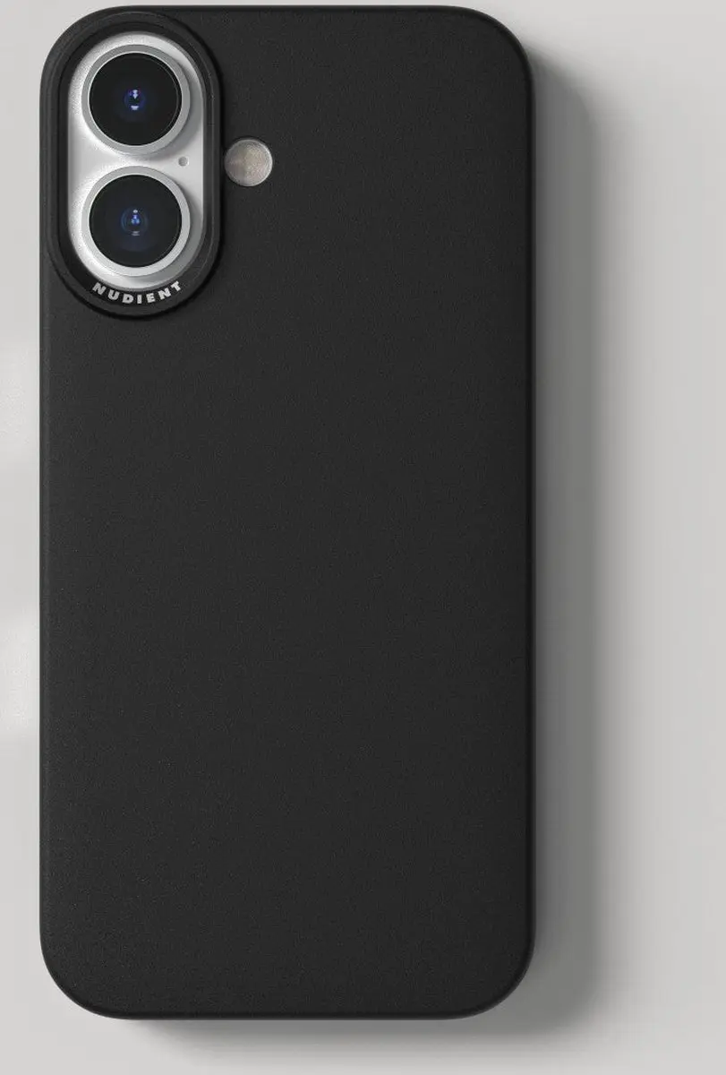 Nudient Thin Precise Case Apple iPhone 16 V3 Ink - Zwart