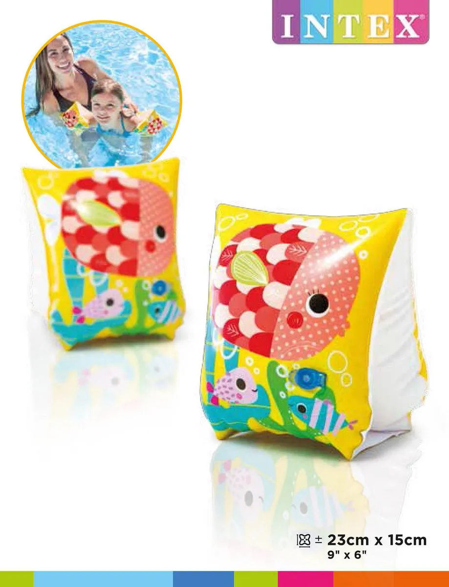 Intex Tropical Buddies Armbandjes 23x15cm - Oranje