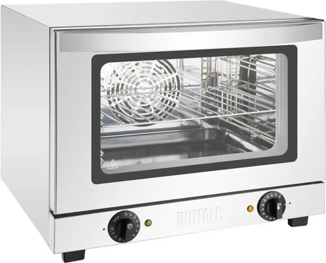 Buffalo DA957 Heteluchtoven 21L - Zilver - afbeelding 6 van 6