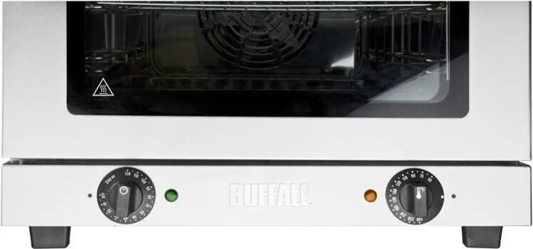 Buffalo DA957 Heteluchtoven 21L - Zilver