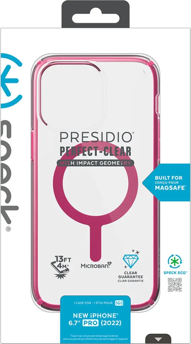 Speck Presidio Perfect Clear Geo iPhone 14 Pro Max