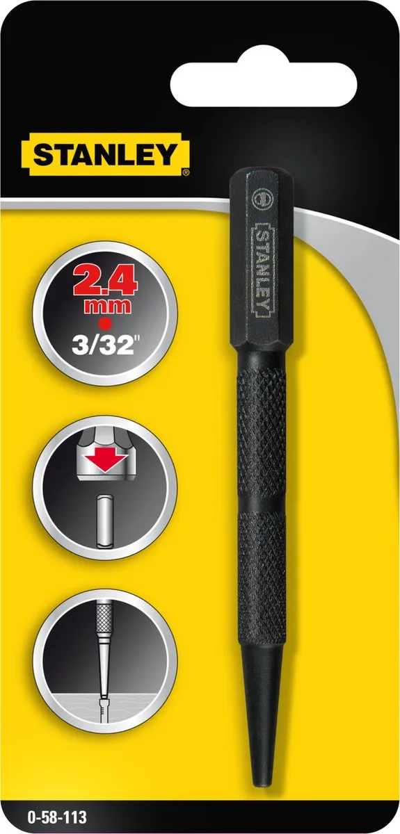 Stanley Drevel 2,4mm - 1 Stuk