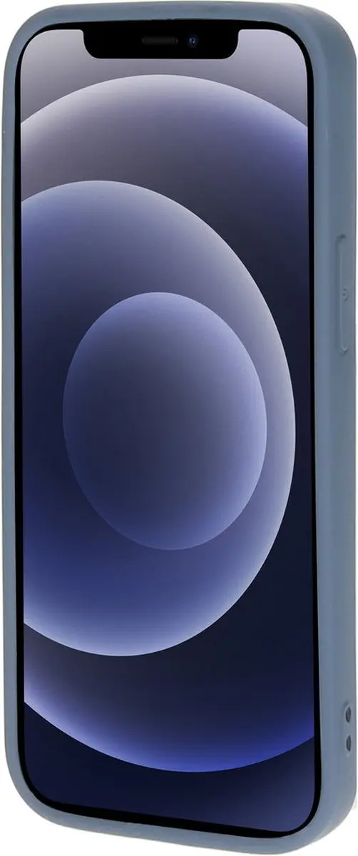 Mobiparts MP-108543 Hoesje iPhone 12 Mini - Siliconen Grijs