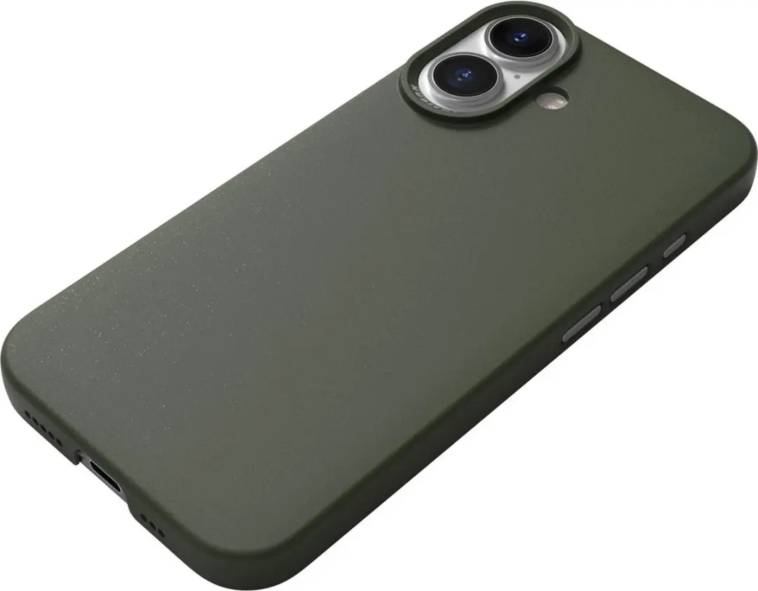 Nudient Thin Precise Case iPhone 16 V3 Pine - Groen