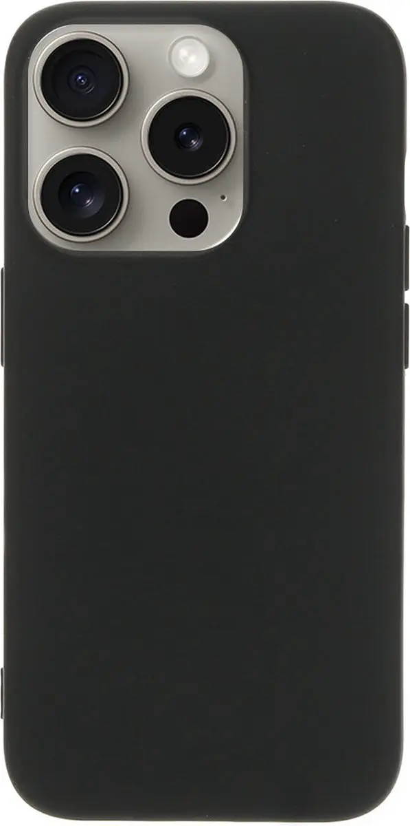 Mobiparts MP-124422 Hoesje iPhone 15 Pro - Zwart