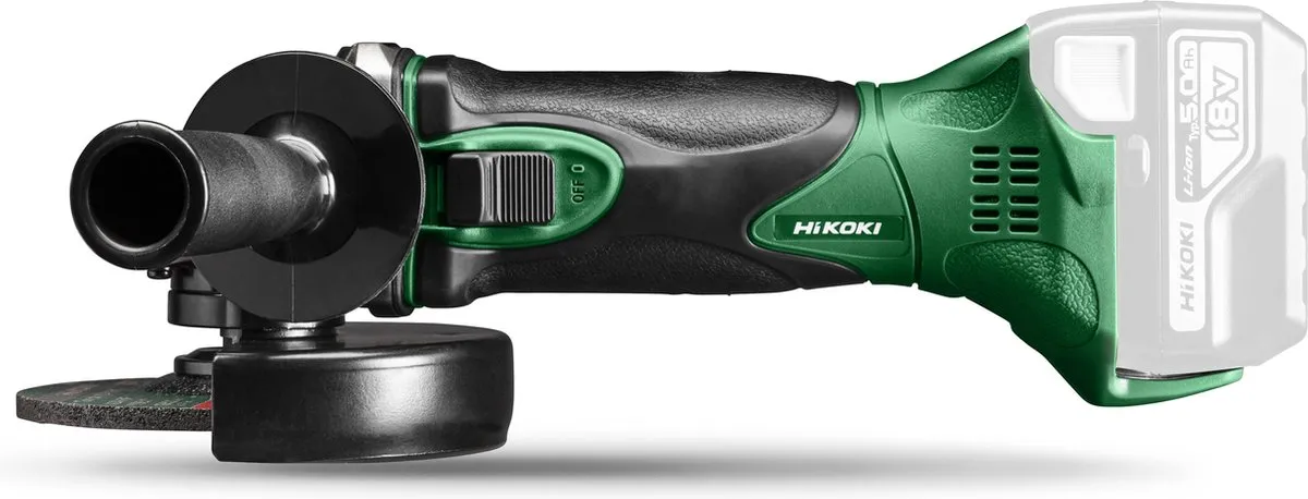 Hikoki G18DSL2W5Z Haakse Slijpmachine 125mm - Metaal - 900W