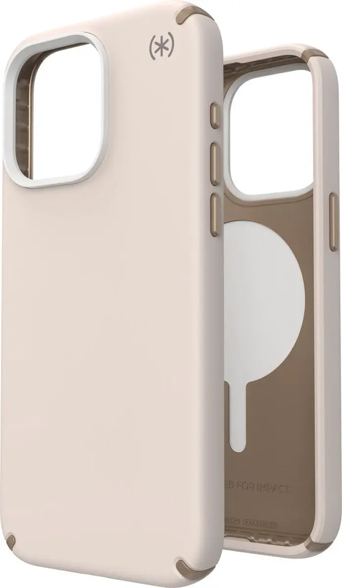 Speck Presidio2 Pro 150576-3214 Hoesje - iPhone 15 Pro Max - MagSafe - Beige/Geel - afbeelding 6 van 6