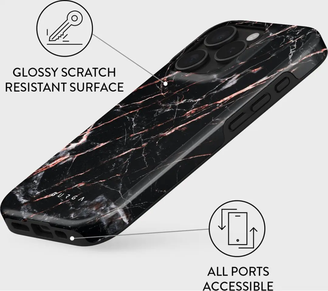 Burga Tough Case Apple iPhone 16 Pro - Rose