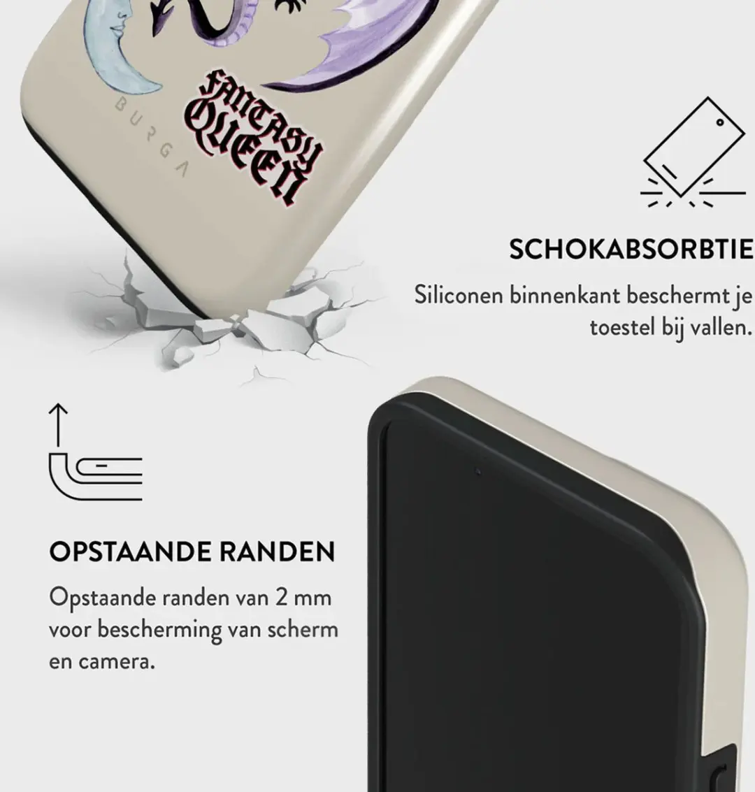 Burga Tough MagSafe Hoesje iPhone 15 - Plot Twister