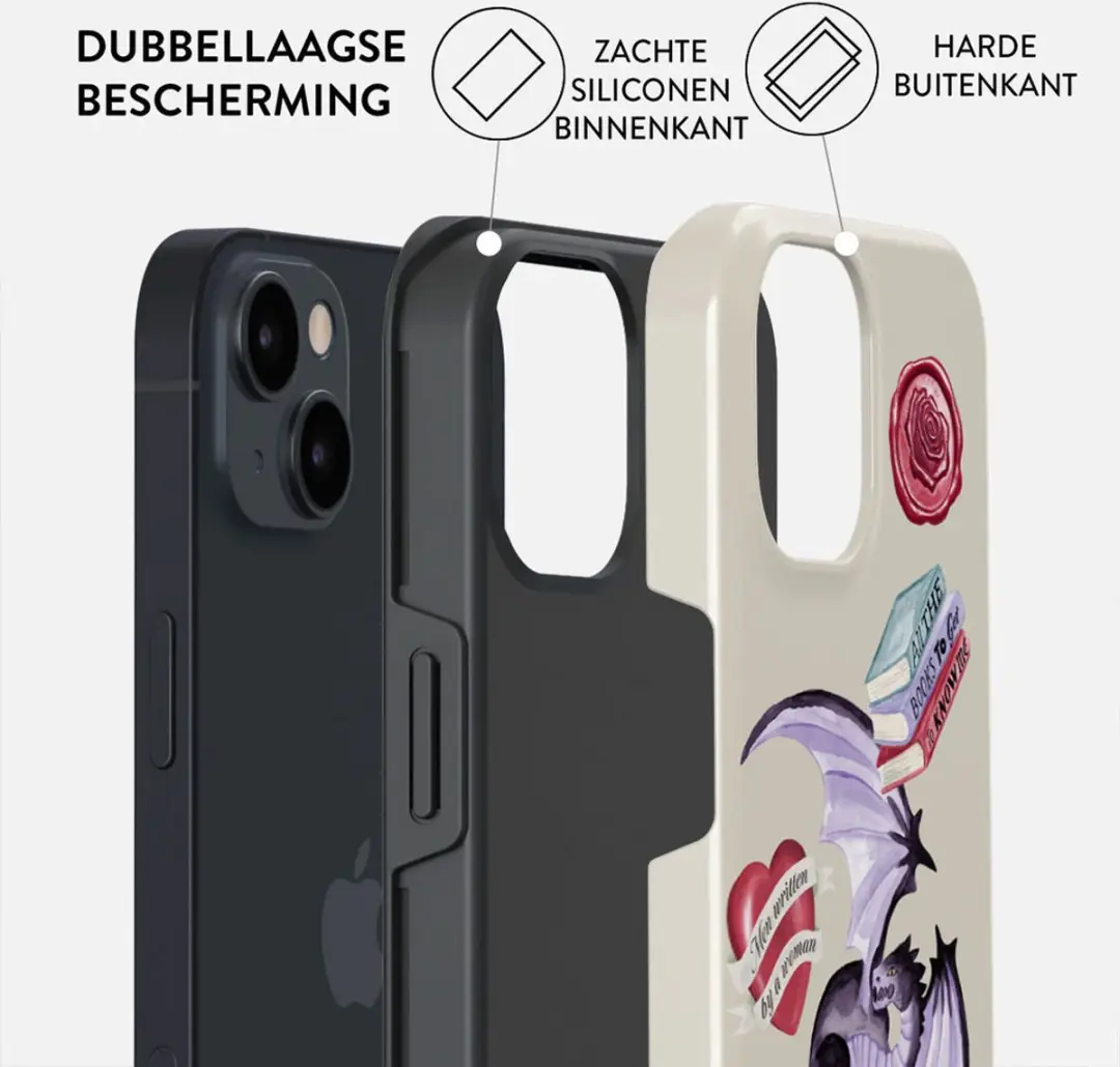 Burga Tough MagSafe Hoesje iPhone 15 - Plot Twister