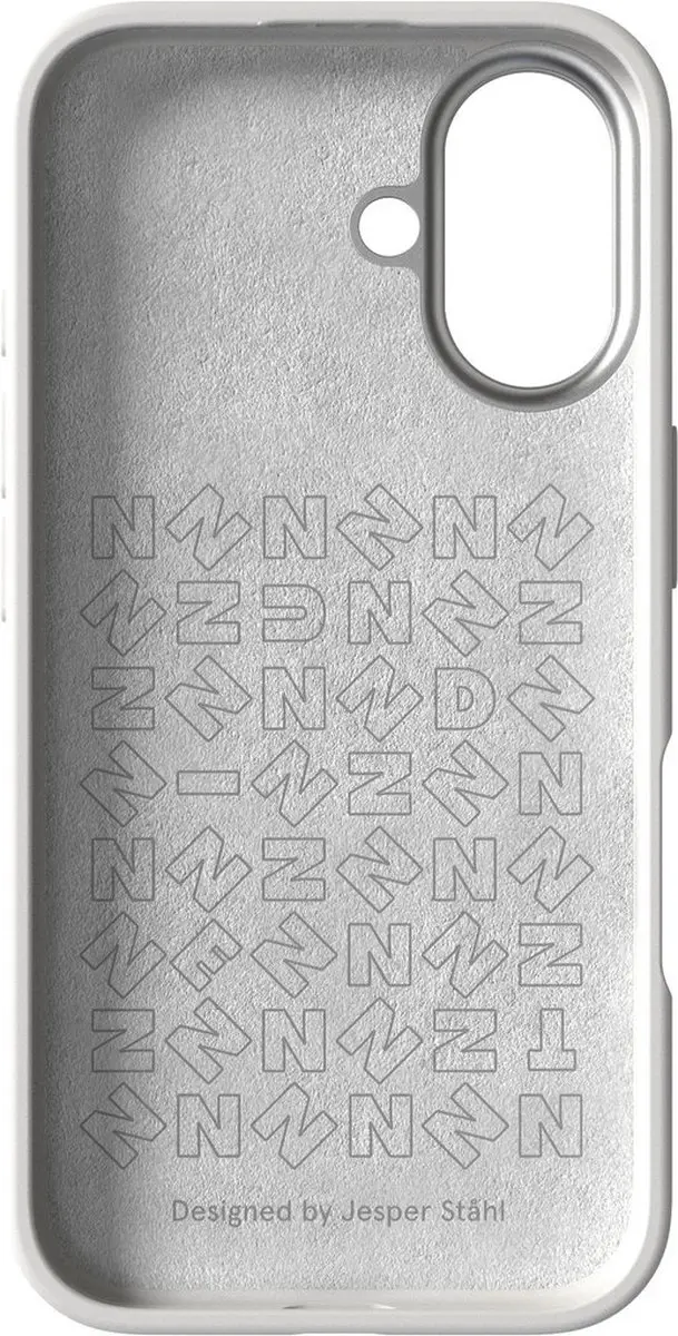 Nudient Bold MagSafe Case iPhone 16 - Wit - afbeelding 6 van 6