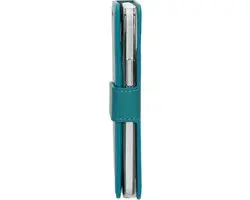 Mobiparts MP-108532 Hoesje iPhone 12 Mini - Portemonnee - Turquoise - afbeelding 6 van 6