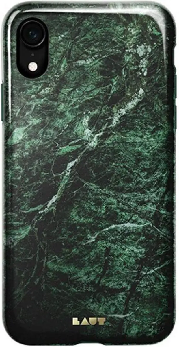 Laut iPhone XR Hoesje HUEX Marble Groen