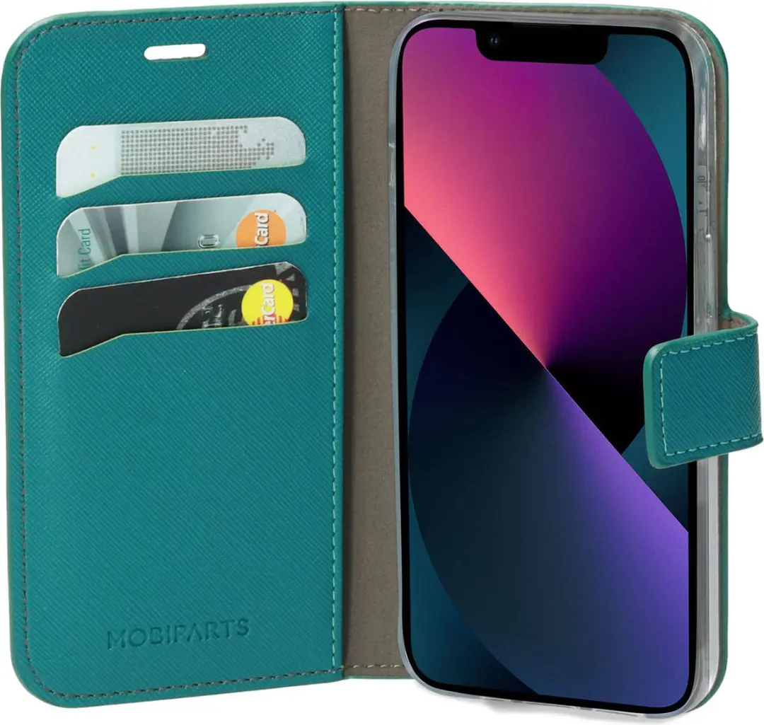 Mobiparts MP-118649 iPhone 13 Hoesje - Turquoise