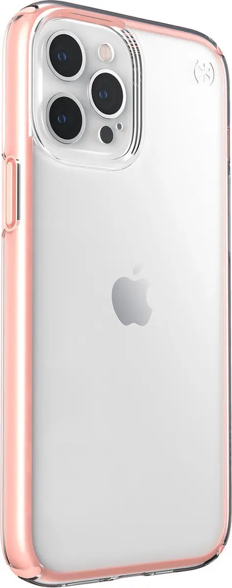 Speck Presidio Perfect Clear iPhone 12 Pro Max - Roze/Transparant