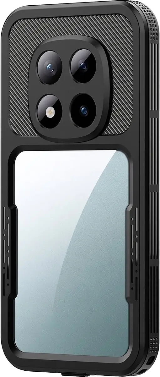 Redpepper Hoesje Redmi Note 15 Pro 5G - IP68 Waterdicht - Zwart