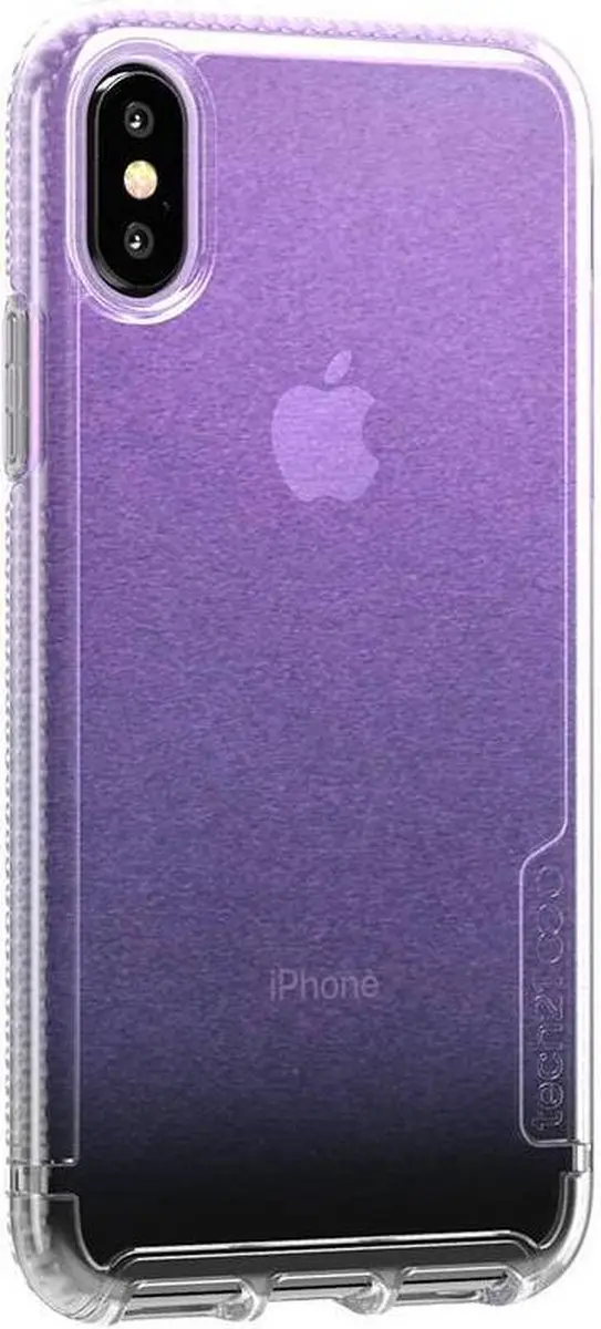Tech21 Pure Shimmer iPhone X/Xs Hoesje - Roze - T21-6585