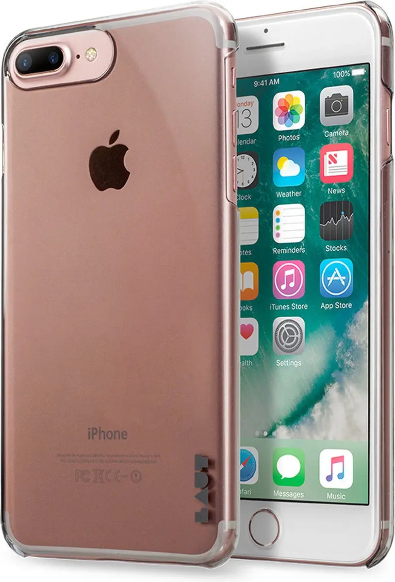 Laut Slim iPhone 8/7/6s Plus Hoesje - UltraBlack