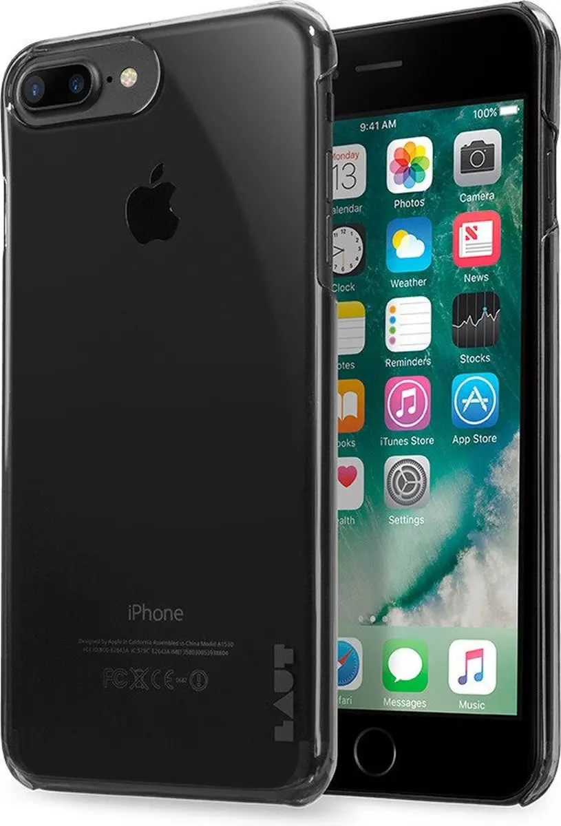 Laut Slim iPhone 8/7/6s Plus Hoesje - UltraBlack