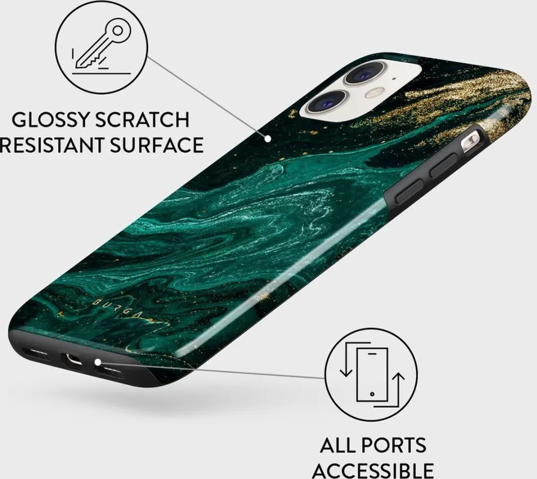 Burga Tough Case iPhone 11 - Groen