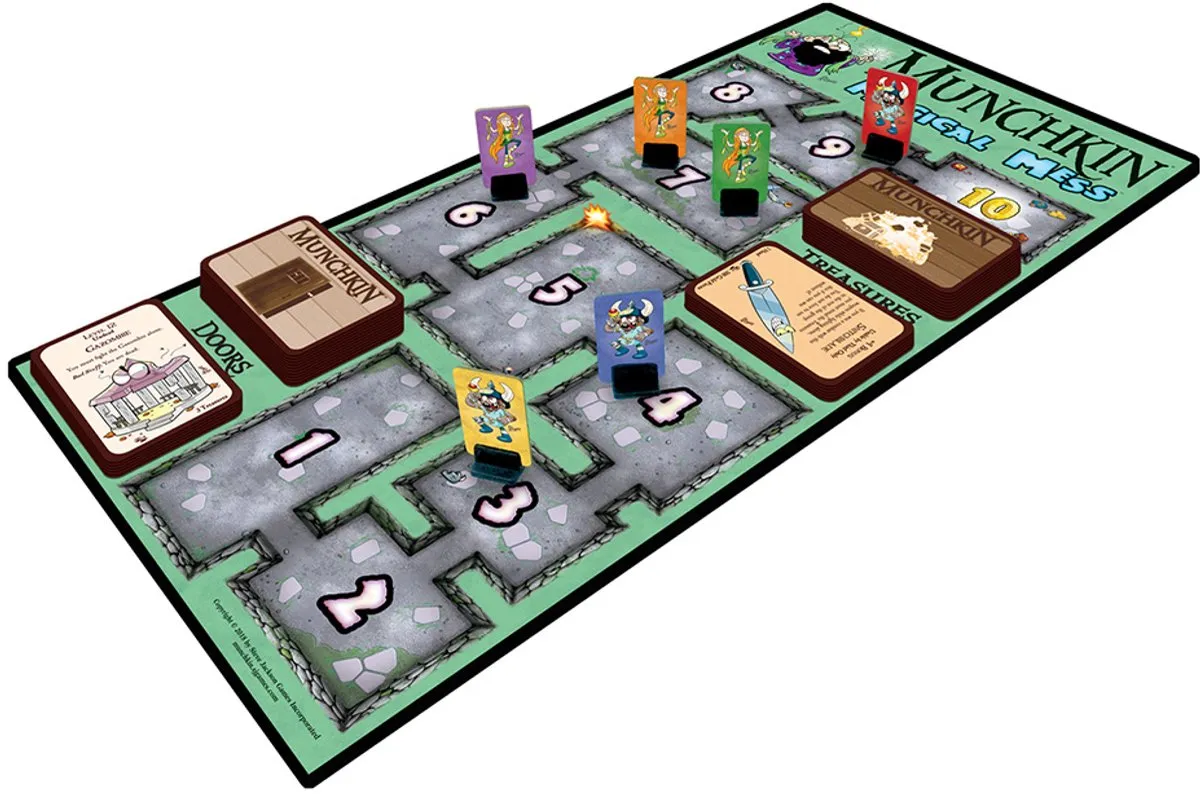 Asmodee Munchkin Magical Mess Kaartspel - 2-4 Spelers