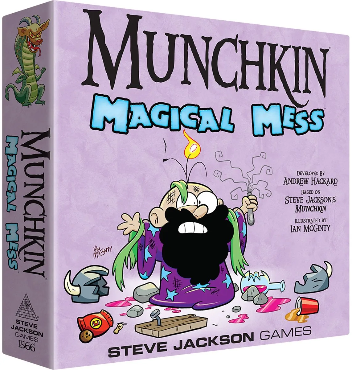 Asmodee Munchkin Magical Mess Kaartspel