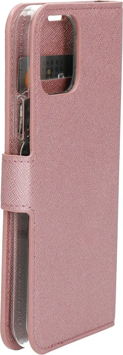 Mobiparts MP-108529 iPhone Hoesje Roze - 3 Opbergvakken