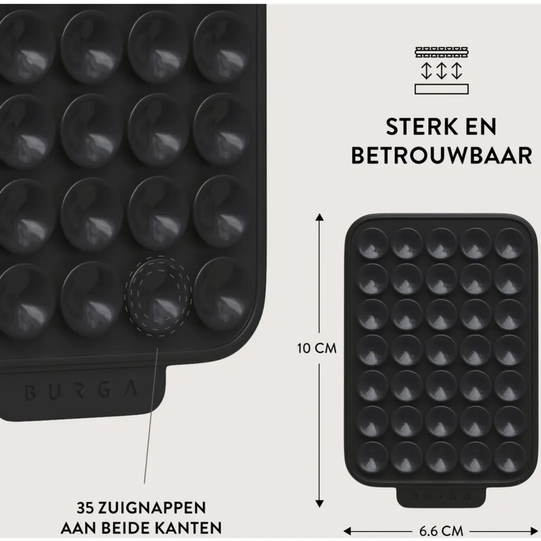 Burga StickPad - Zwart