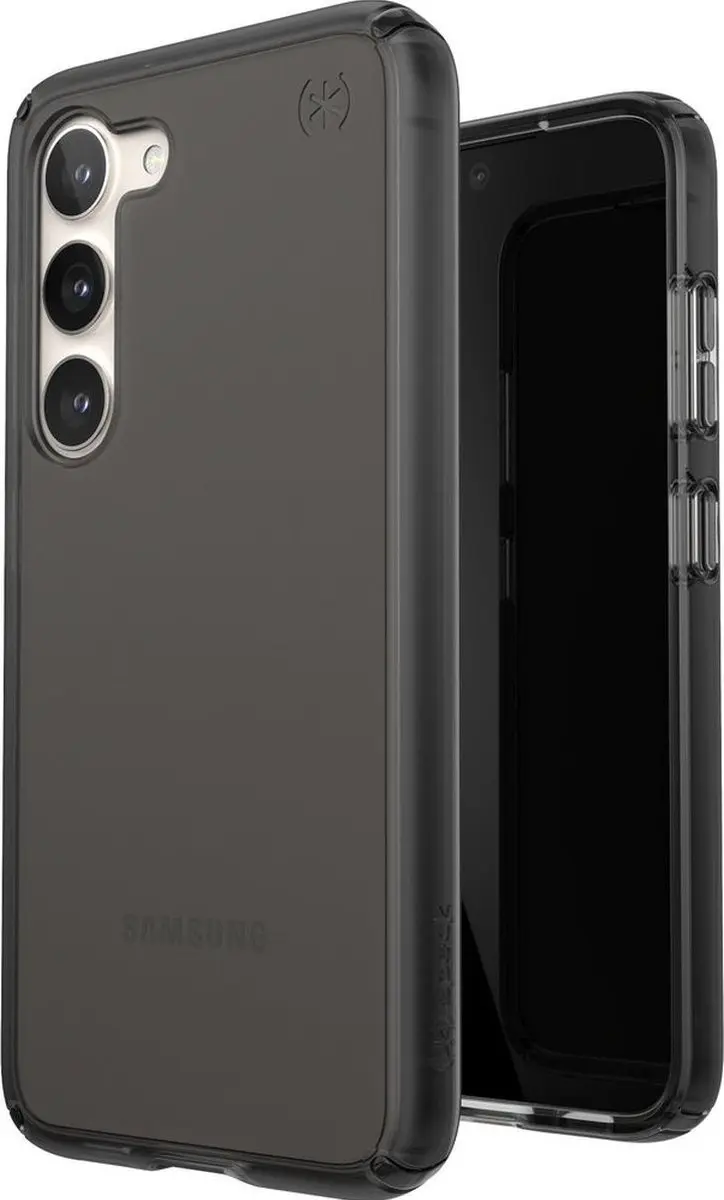Speck Presidio Perfect Mist Hoes - Samsung Galaxy S23 Ultra - Grijs/Transparant