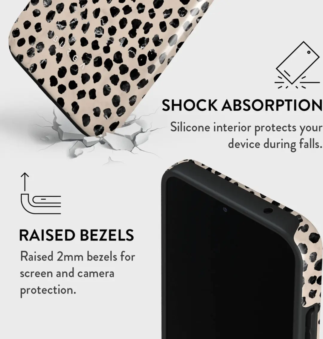 Burga Tough Case Samsung Galaxy A34 5G - Almond Latte