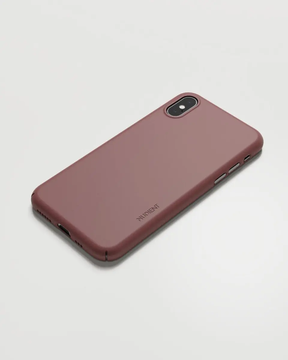Nudient Thin Precise Case iPhone XS V3 - IPXSN-V3SR - Rood