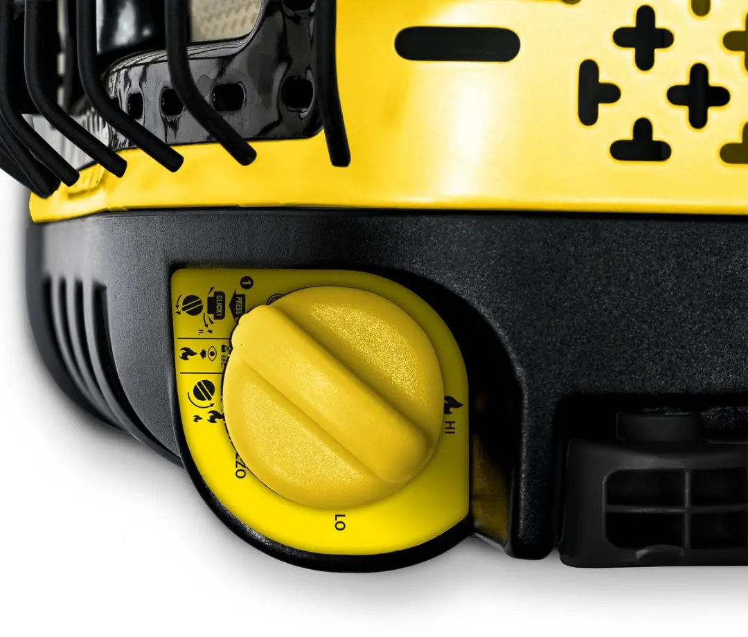 Trotec TGH-C 2 E Gaskachel 2600W - 2 standen - Zwart/Geel