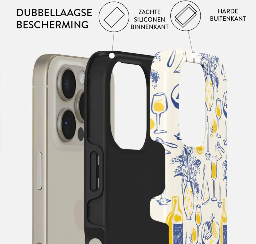 Burga Tough Case iPhone 16 Pro - Couvert