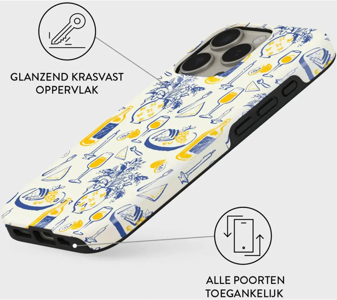 Burga Tough Case iPhone 16 Pro - Couvert