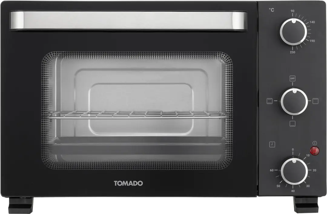 Tomado TEO2101B Vrijstaande Oven 21L - Zwart