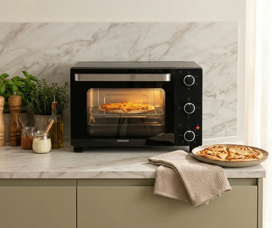 Tomado TEO2101B Vrijstaande Oven 21L - Zwart