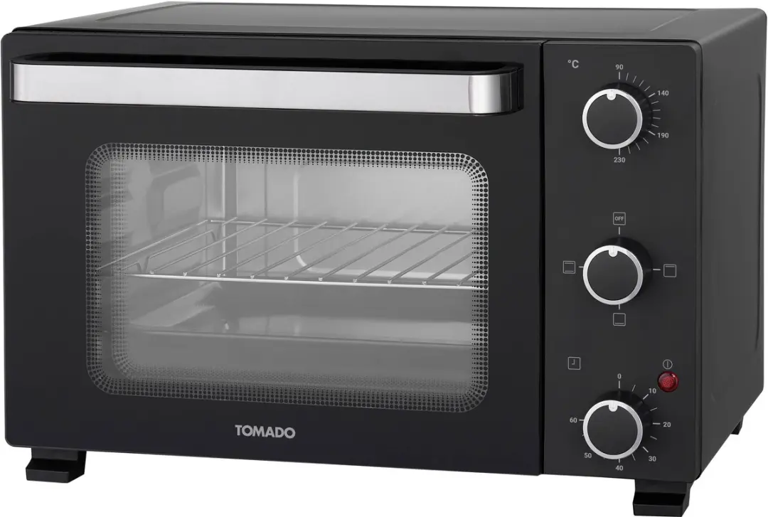Tomado TEO2101B Vrijstaande Oven 21L - Zwart