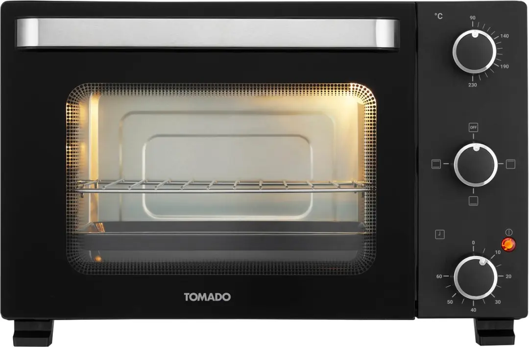 Tomado TEO2101B Vrijstaande Oven 21L - Zwart