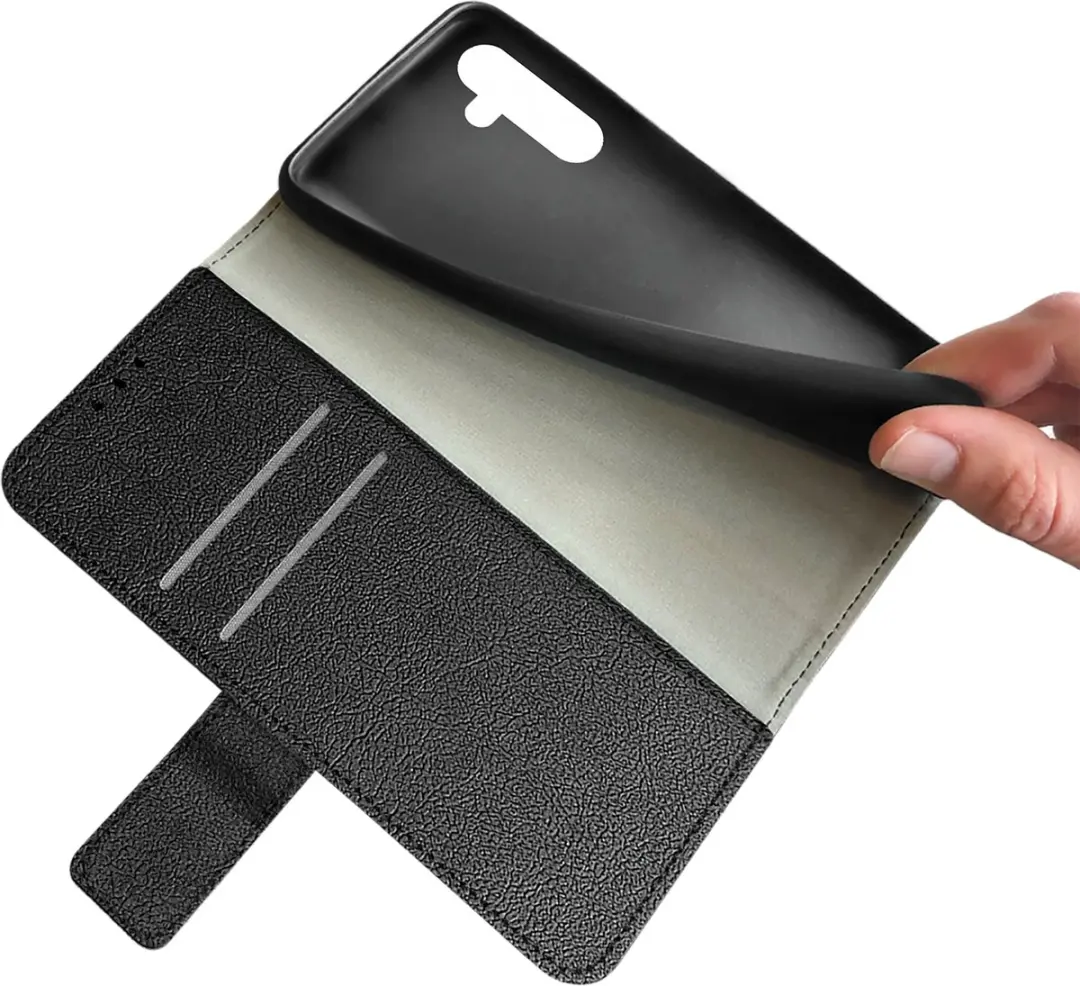 Just in Case Bookcase Classic Hoesje 8333018 - Samsung Galaxy M34 - Zwart