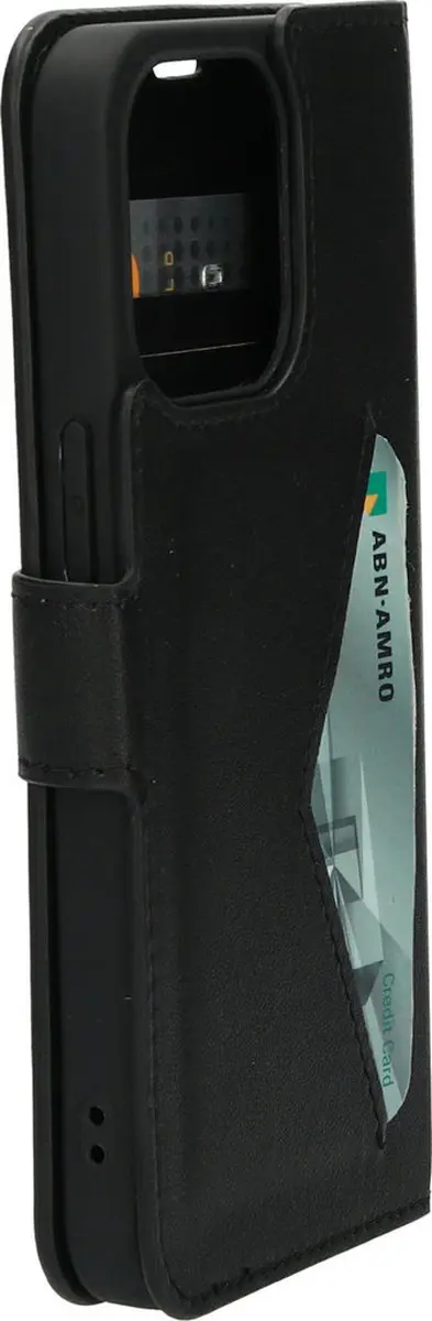 Mobiparts MP-118630 Hoesje iPhone 13 Pro - Wallet - Zwart