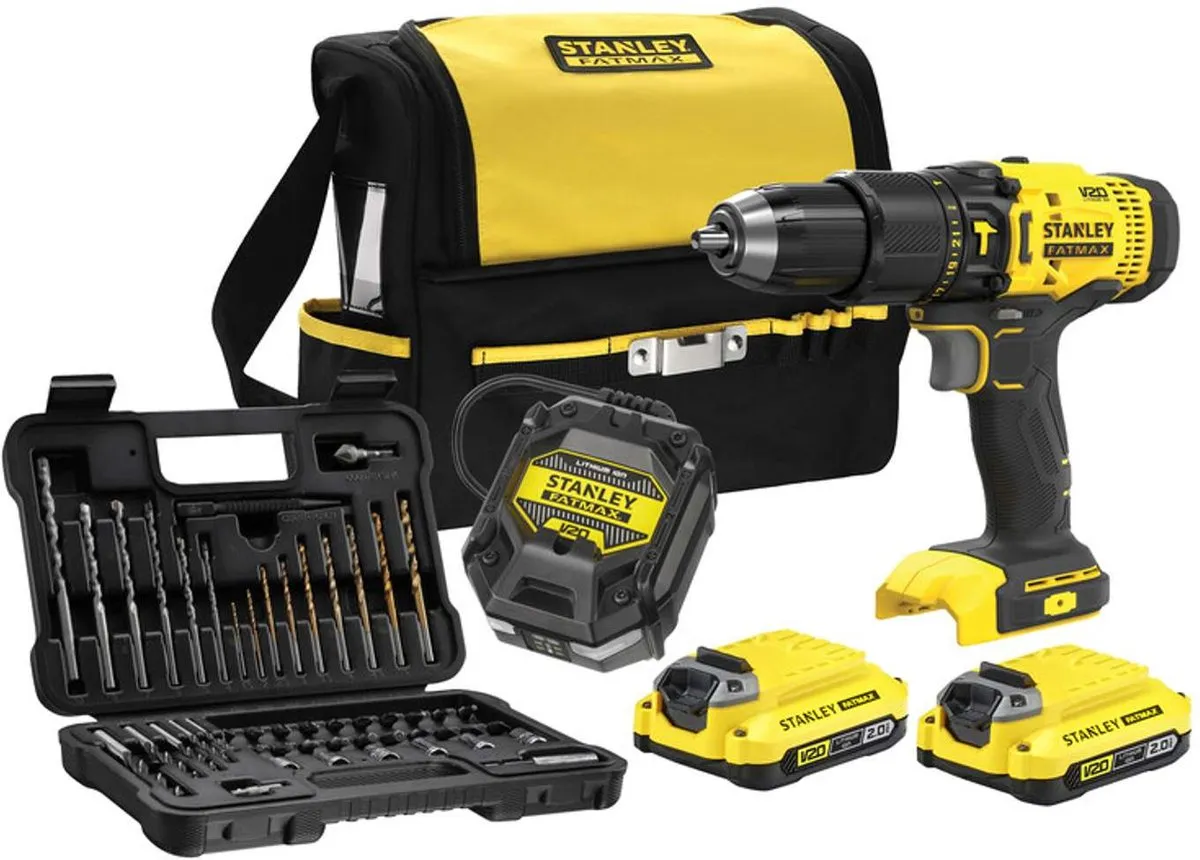 Stanley STA7188-XJ Schroefklopboormachine - 2x 2.0Ah accu's