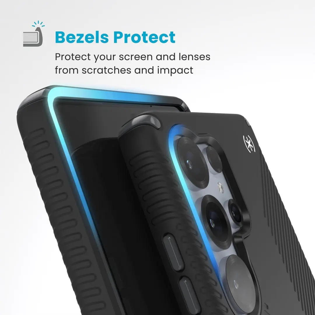Speck Presidio2 Grip 150890-3205 Hoesje - Samsung Galaxy S25 Ultra - Zwart