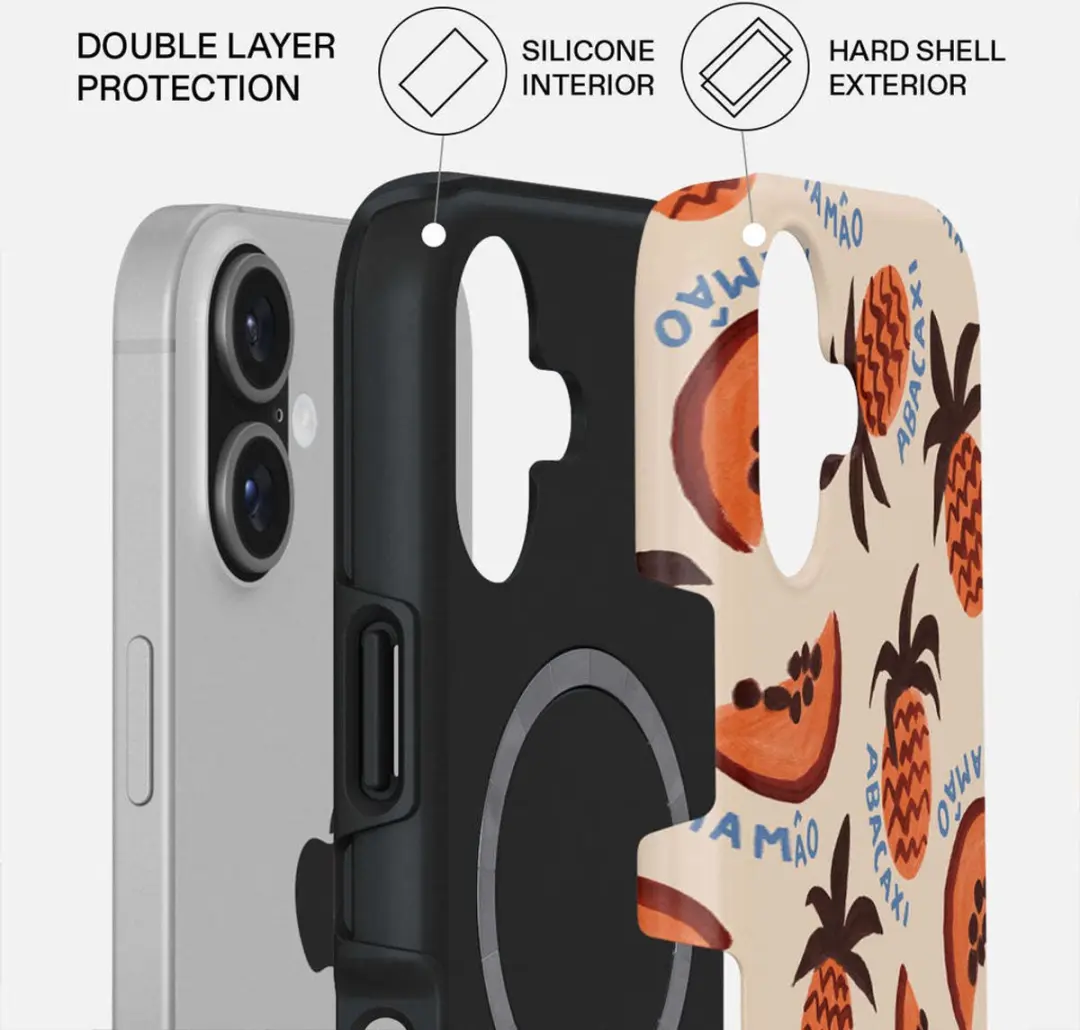 Burga Tough MagSafe Case iPhone 17 - Abacaxi