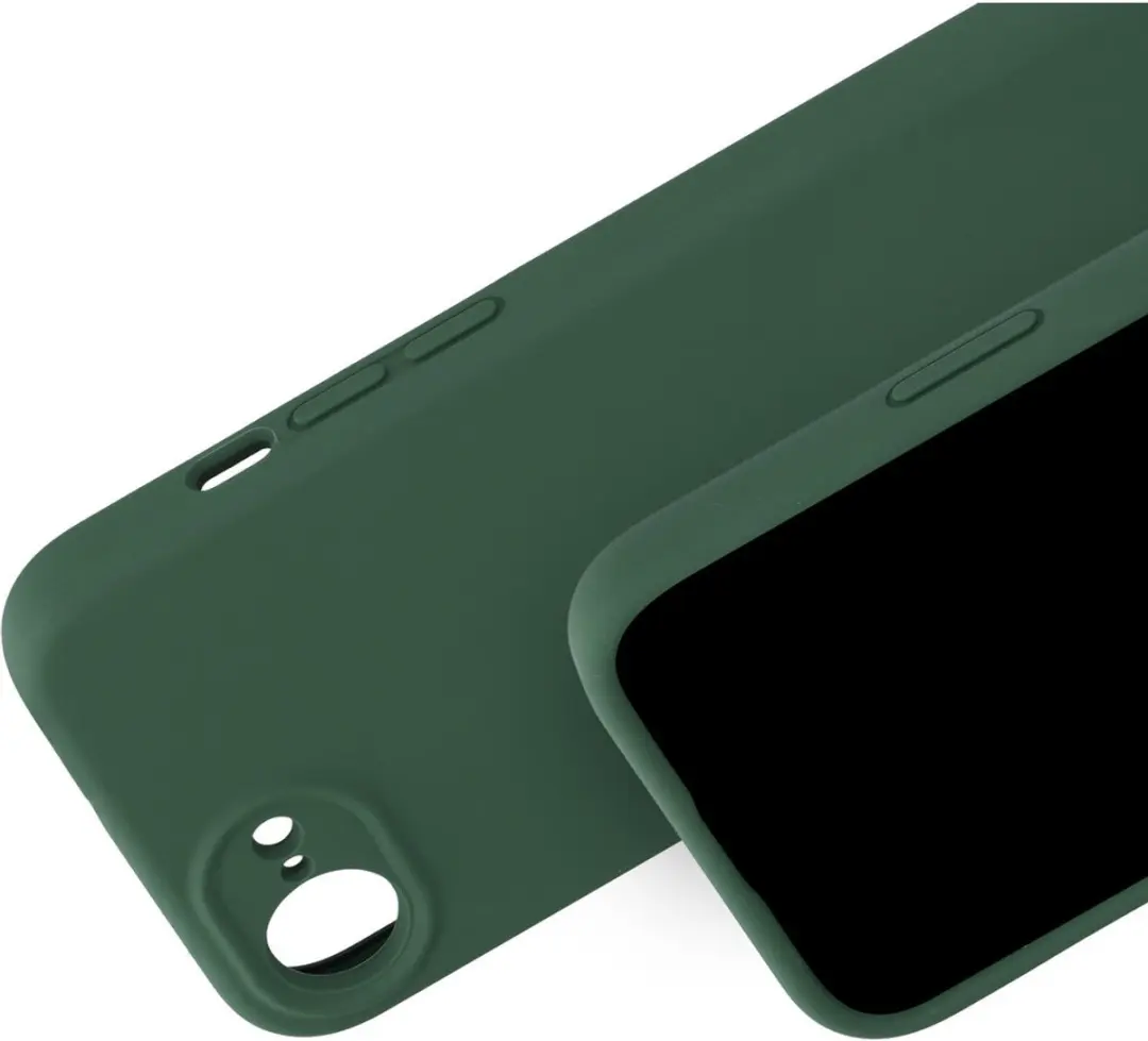 Mobiparts MP-128841 Hoesje iPhone 16/17 - Siliconen - Groen