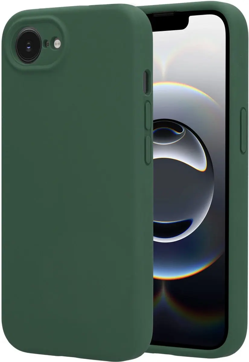 Mobiparts MP-128841 Hoesje iPhone 16/17 - Siliconen - Groen - afbeelding 6 van 6