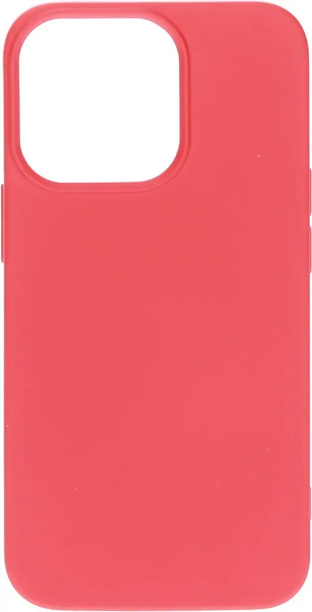 Mobiparts Hoesje iPhone 13 Pro Siliconen - Rood - MP-118590