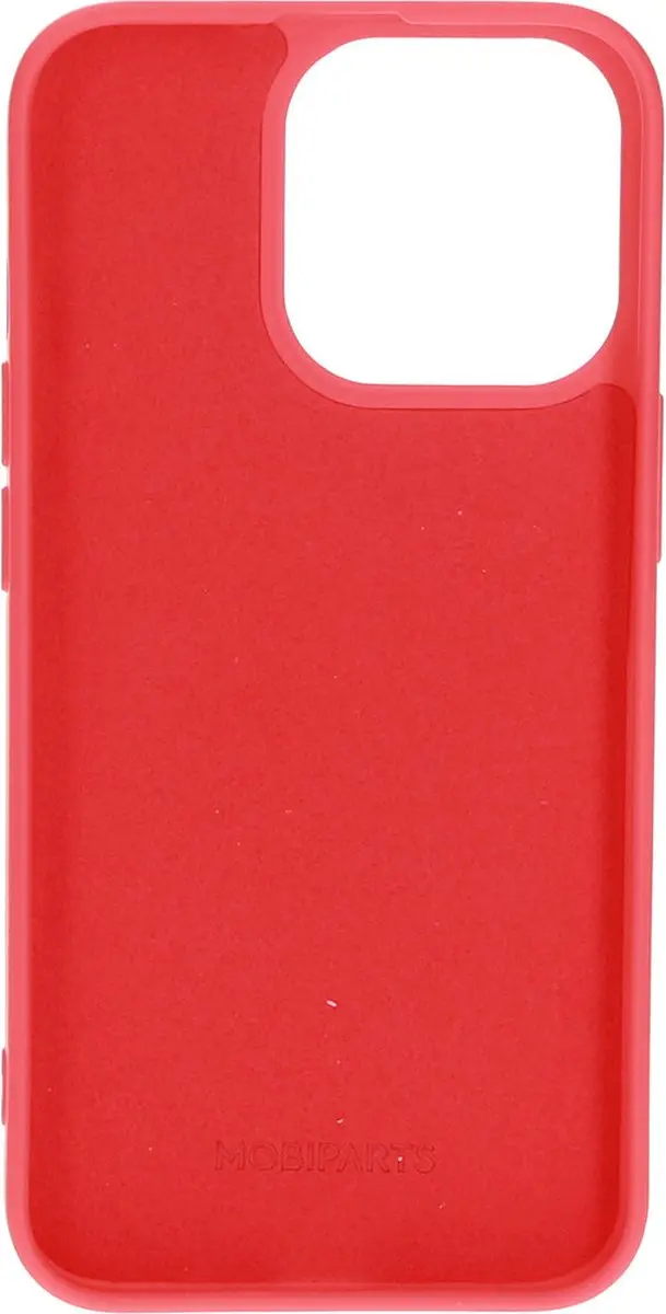 Mobiparts Hoesje iPhone 13 Pro Siliconen - Rood - MP-118590